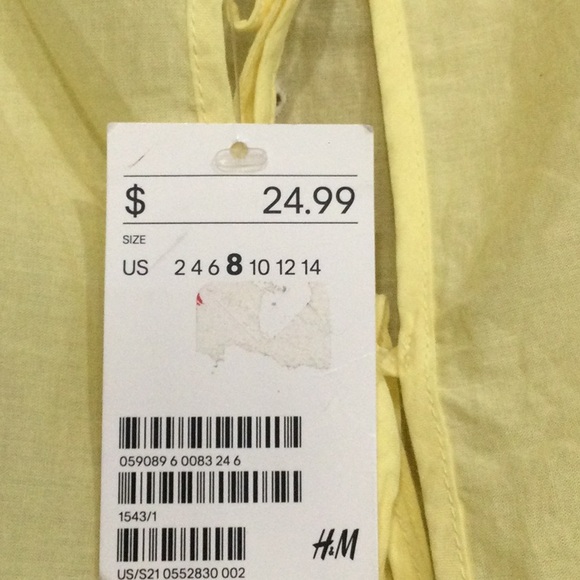 H&M yellow shirt - Picture 6 of 7